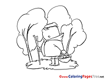 Mushroomer download printable Coloring Pages