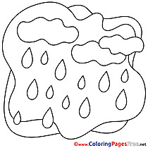 Shower printable Coloring Sheets download