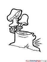 Stump Coloring Sheets download free