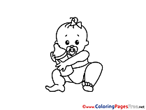 Bottle free Colouring Page download