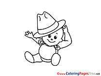 Hat download printable Coloring Pages