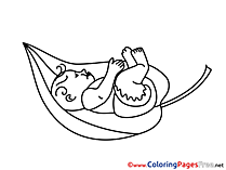 Leaf Coloring Pages for free