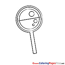 Lollipop free Colouring Page download