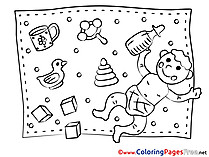 Toys for free Coloring Pages download