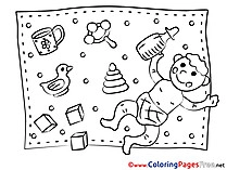Toys for free Coloring Pages download