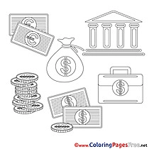 Business Coloring Pages free