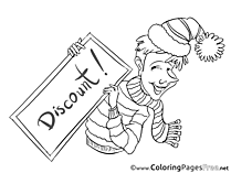 Discount Coloring Pages Business