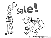 Discount Colouring Sheet download Business