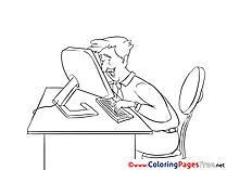 Economy download Business Coloring Pages