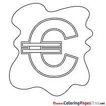 Euro Business Coloring Pages free
