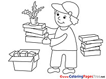 Gardener Coloring Pages Business