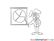 Hare Business free Coloring Pages