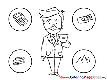 Illustration Business free Coloring Pages