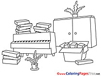 Move printable Coloring Pages Business