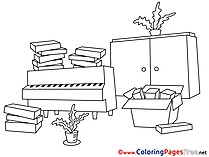 Move printable Coloring Pages Business