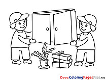 Porter Business Coloring Pages free