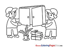 Porter Business Coloring Pages free