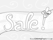 Sale Kids Business Coloring Pages