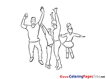 Carnival Coloring Pages for free