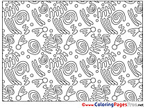 Decoration printable Coloring Sheets download