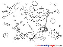 Feast free printable Coloring Sheets