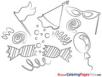 Holiday Coloring Sheets download free