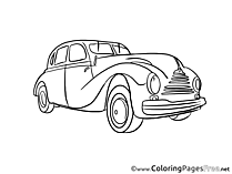 Car Coloring Sheets download free