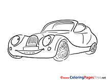 Coloring Pages for free Car