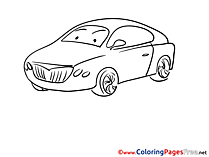 Printable Coloring Sheets Car download