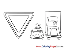 Sign for free Coloring Pages download