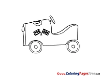 Sport Car printable Coloring Sheets download
