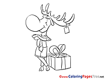Deer Coloring Pages for free