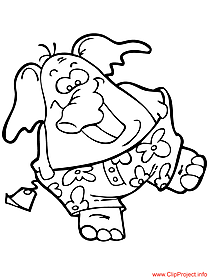 Cartoon coloring pages