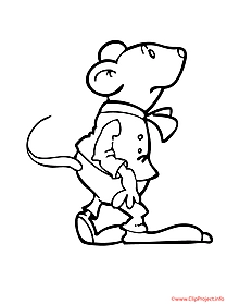Mouse free coloring sheet