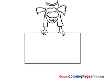 Poster Coloring Pages for free