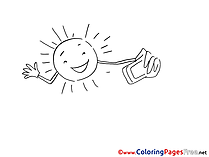 Selfie download printable Coloring Pages