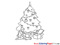 Car Toys Christmas free Coloring Pages