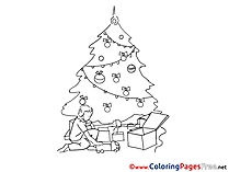 Car Toys Christmas free Coloring Pages