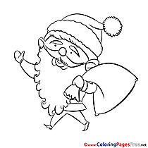Holiday Coloring Pages Christmas