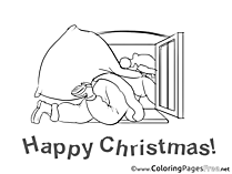 Window download Christmas Coloring Pages