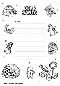 Christmas Wish List PDF Free