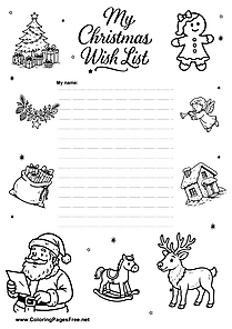 Free Wish List with Gift Ideas