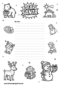 Kids Christmas Wish List Free