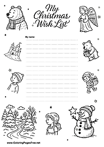 Kids Wish List for Boys and Girls