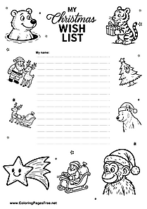 Simple Beautiful Christmas Wish List