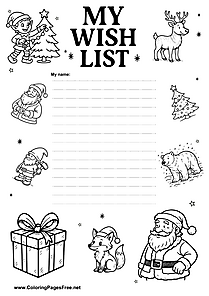 Wish List PDF Format
