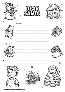 Wish List Winter Motifs Printable