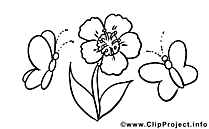 Flowers Children download Colouring Page