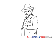 Cigar Coloring Pages for free