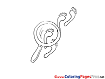 Marks Colouring Sheet download free